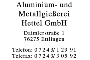 Hettel Aluminium- un  Metellgießerei  GmbH