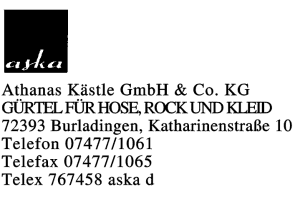 Athanas Kästle GmbH & Co. KG