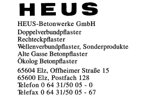HEUS-Betonwerke GmbH