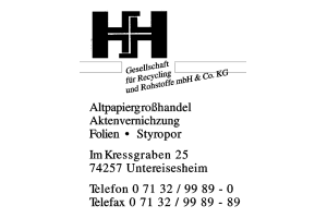 HH Gesellschaft für Recycling und Rohstoffe mbH & Co. KG