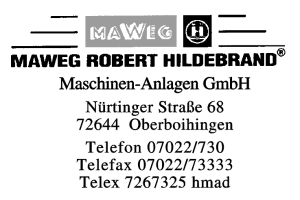 Hildebrand Maweg, Robert