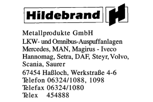 Hildebrand Metallprodukte GmbH Hildebrand Metallprodukte GmbH