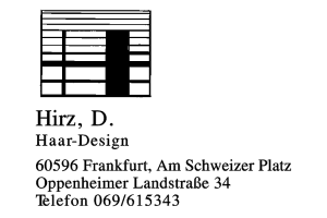 Hirz, D. Haar-Design