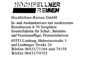 Hochfellner-Reisen GmbH