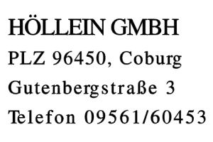 HÖLLEIN GMBH