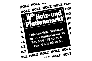 Holz-und Plattenmarkt