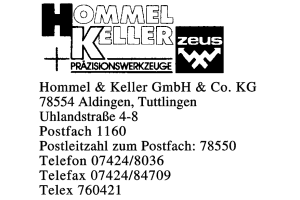 Hommel & Keller GmbH & Co. KG