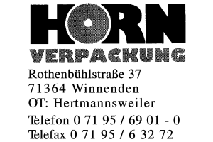 Horn Verpackungen
