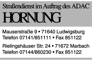 Hornung Straßendienst im Auftrag des ADAC
