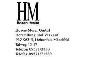 Hosen-Meier GmbH