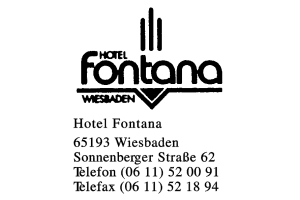 Hotel Fontana Hotel Fontana