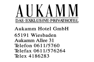 Aukamm Hotel GmbH