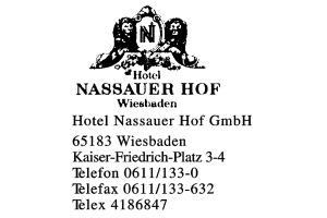 Hotel Nassauer Hof GmbH