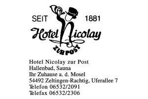 Hotel Nicolay zur Post