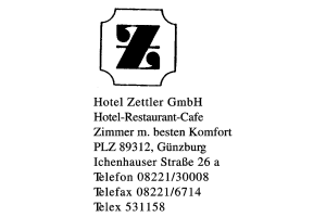 Hotel Zettler GmbH