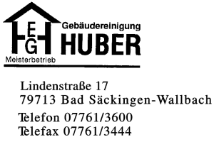 Huber Gebäudereinigung