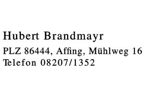 Hubert Brandmayr
