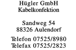 Hügler GmbH Hügler GmbH