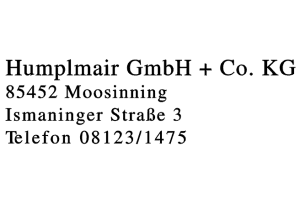 Humplmair GmbH + Co. KG
