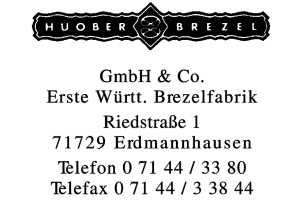 Huober Brezel GmbH & Co.