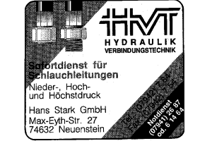 HVT Hydraulik hans Stark GmbH HVT Hydraulik hans Stark GmbH