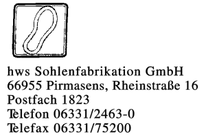hws Sohlenfabrikation GmbH