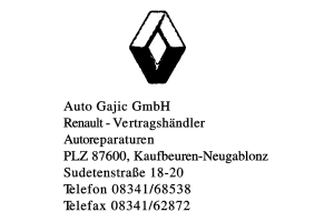 Auto Gajic GmbH Renault - Vertragshändler Autoreparaturen