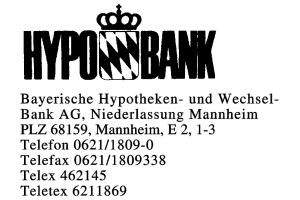 Hypobank Hypobank