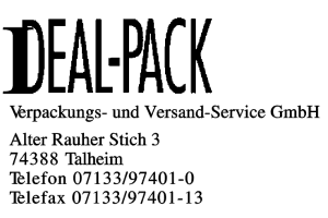 IDEAL-PACK Verpackungs- und Versand-Service GmbH