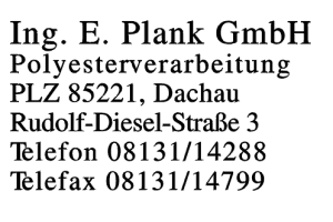 Ing. E. Plank GmbH
