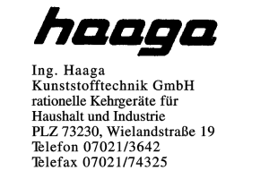Ing. Haaga Kunststofftechnik GmbH