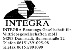 INTEGRA Beratungs-Gesellschaft für Vertriebsgesellschaften mbH