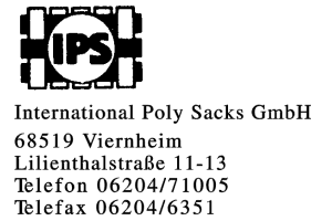 International Poly Sacks GmbH
