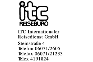 ITC Internationaler Reisedienst GmbH
