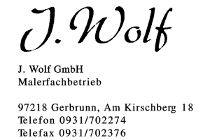 J. Wolf GmbH