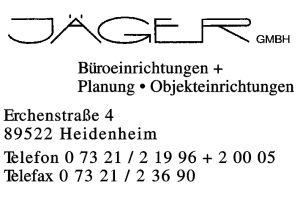 Jäger GmbH