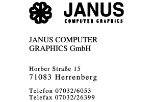 Janus Computer Graphics GmbH