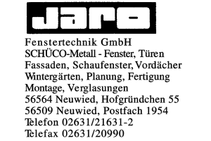 Jaro Fenstertechnik GmbH