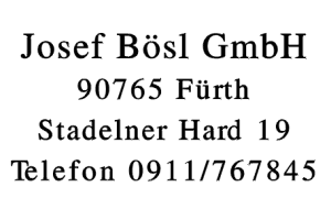 Josef Bösl GmbH