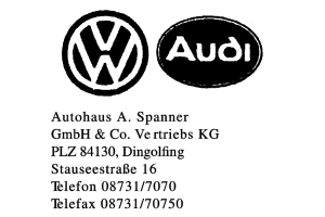 Autohaus A. Spanner GmbH & Co. Vertriebs KG