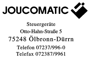 JOUCOMATIC JOUCOMATIC