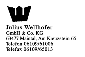 Julius Wellhöfer GmbH & Co. KG