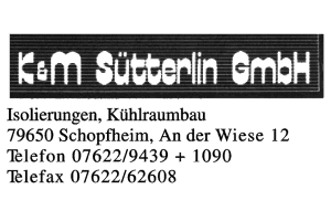 K & M Sütterlin GmbH