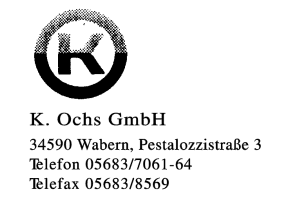K. Ochs GmbH