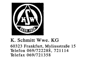 K. Schmitt Wwe. KG
