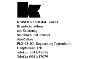 KAISER STAHLBAU GmbH