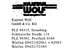 Kajetan Wolf GmbH & Co. KG