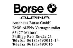 Autohaus Borse GmbH
