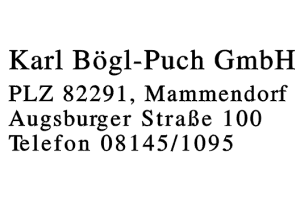 Karl Bögl-Puch GmbH