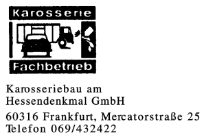 Karosseriebau am Hessendenkmal GmbH